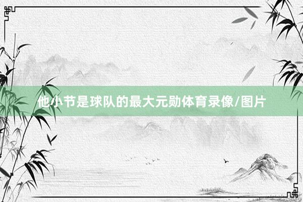 他小节是球队的最大元勋体育录像/图片