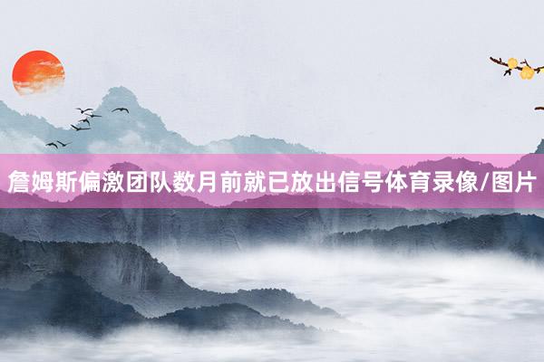 詹姆斯偏激团队数月前就已放出信号体育录像/图片