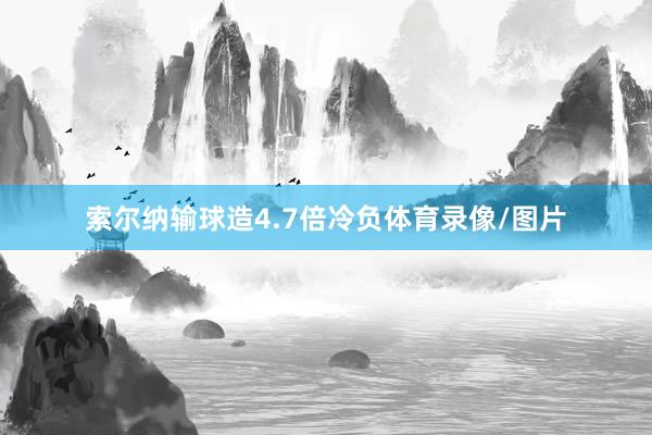 索尔纳输球造4.7倍冷负体育录像/图片