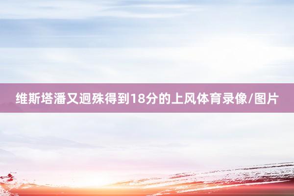 维斯塔潘又迥殊得到18分的上风体育录像/图片