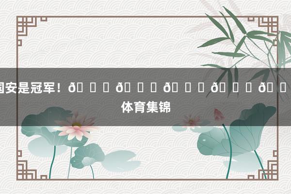 国安是冠军！🏆🏆🏆🏆🏆体育集锦