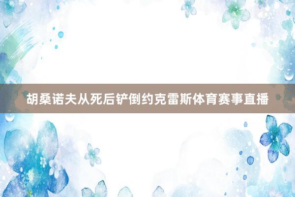 胡桑诺夫从死后铲倒约克雷斯体育赛事直播