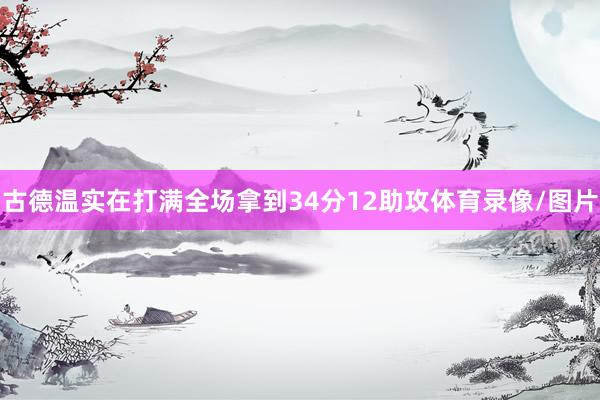 古德温实在打满全场拿到34分12助攻体育录像/图片