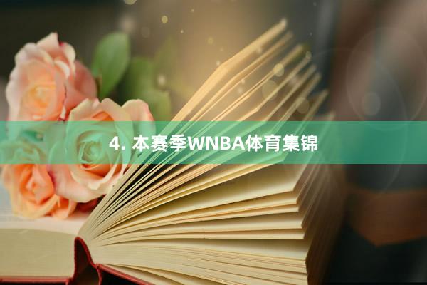 4. 本赛季WNBA体育集锦