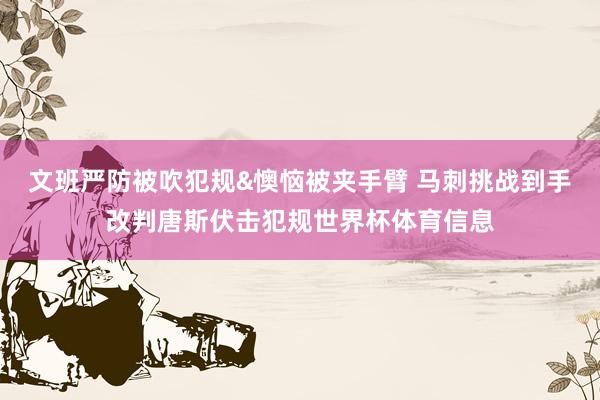 文班严防被吹犯规&懊恼被夹手臂 马刺挑战到手改判唐斯